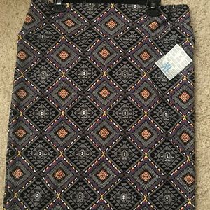 XL cassie skirt Lularoe